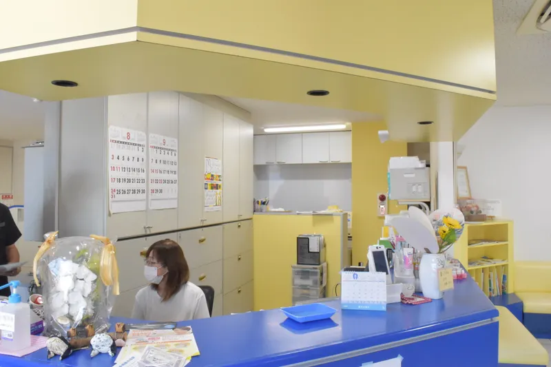 受付カウンター